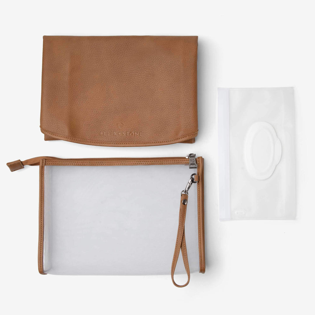 Archie Backpack + Grab & Go Bundle - Tan