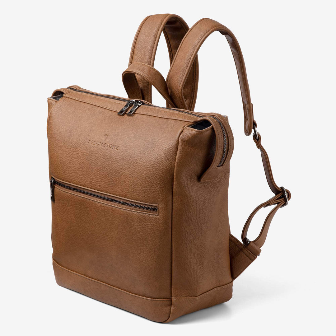 Archie Backpack + Grab & Go Bundle - Tan