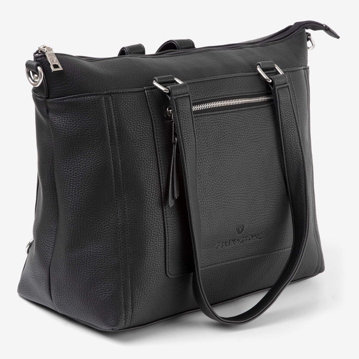 Mia Convertible Backpack + Grab & Go Bundle - Black