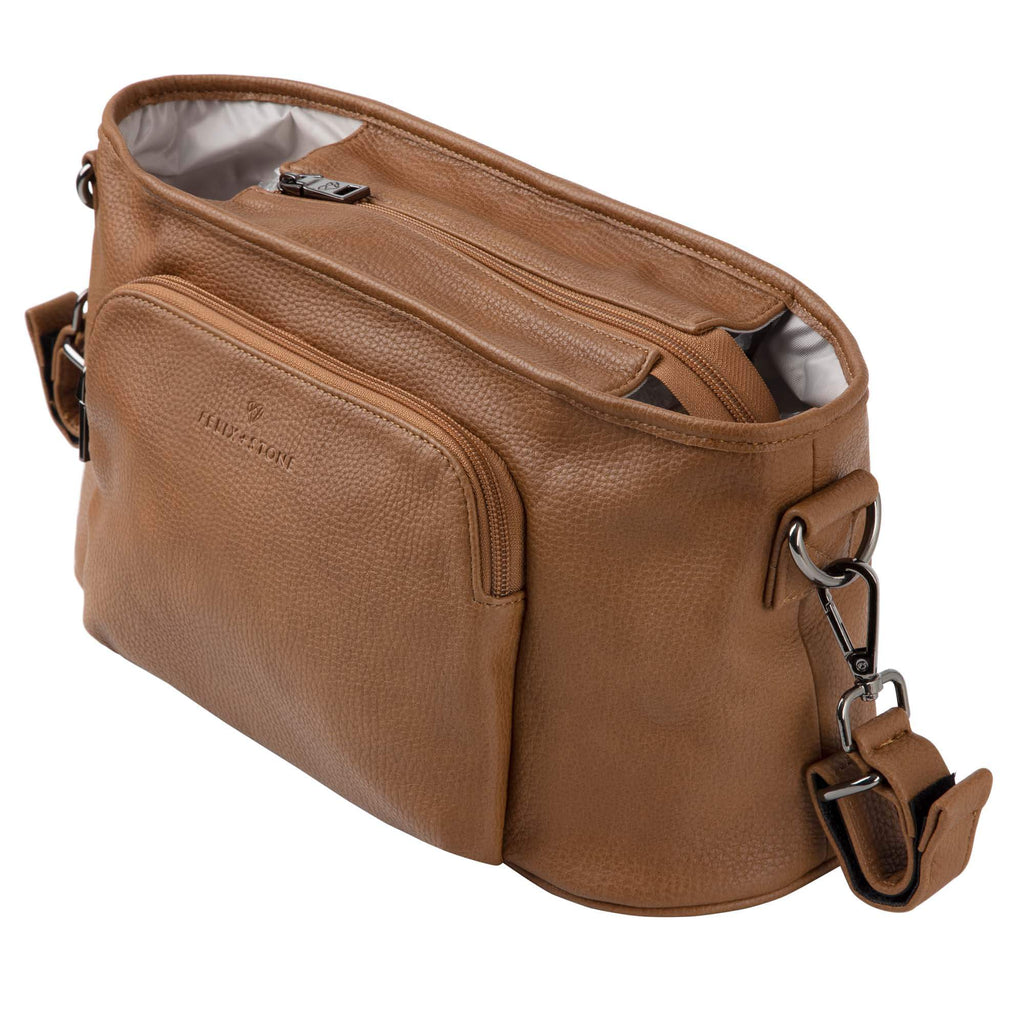 Pram Caddy/ Organiser - Tan